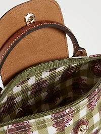 XS Le Pliage Pouch In Gingham Print