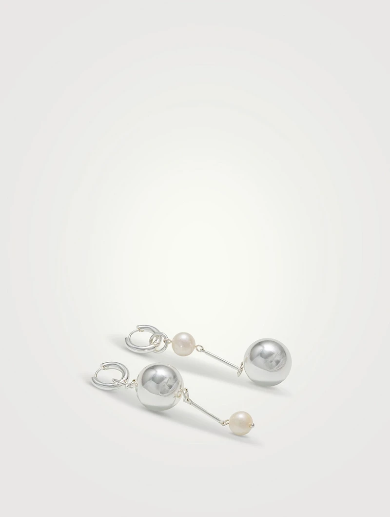 Ag Pearl Earrings
