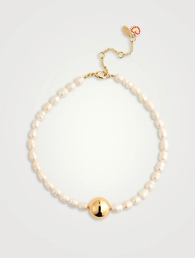 Ag Pearl Necklace