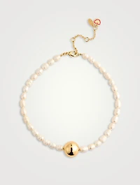 Ag Pearl Necklace