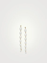 Gradual Keshi Pearl Dangle Earrings