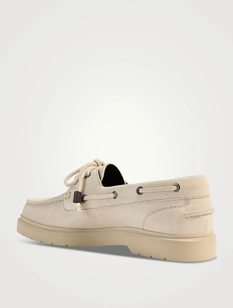 Sail Suede Boat Shoes