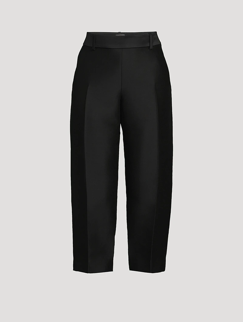 Cam Faille Straight Trousers