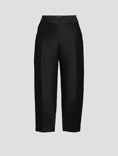Cam Faille Straight Trousers