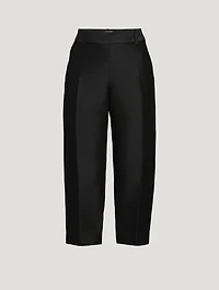 Cam Faille Straight Trousers