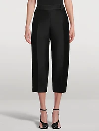 Cam Faille Straight Trousers