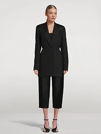Cam Faille Straight Trousers
