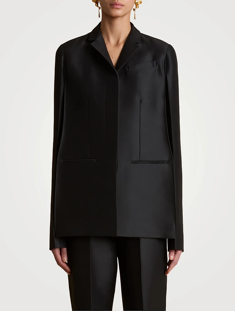 Crittan Faille Blazer