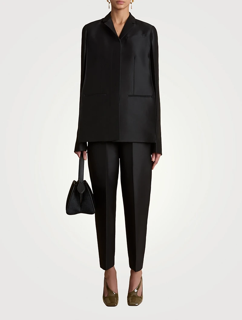 Crittan Faille Blazer