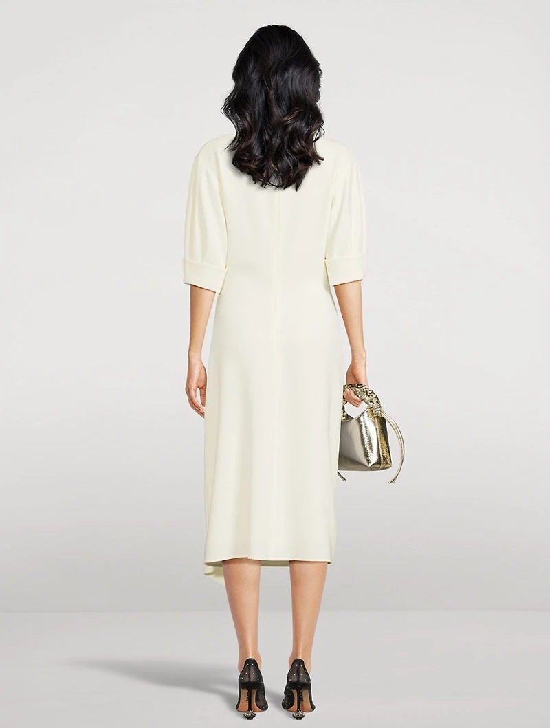 Maisie Draped Midi Dress