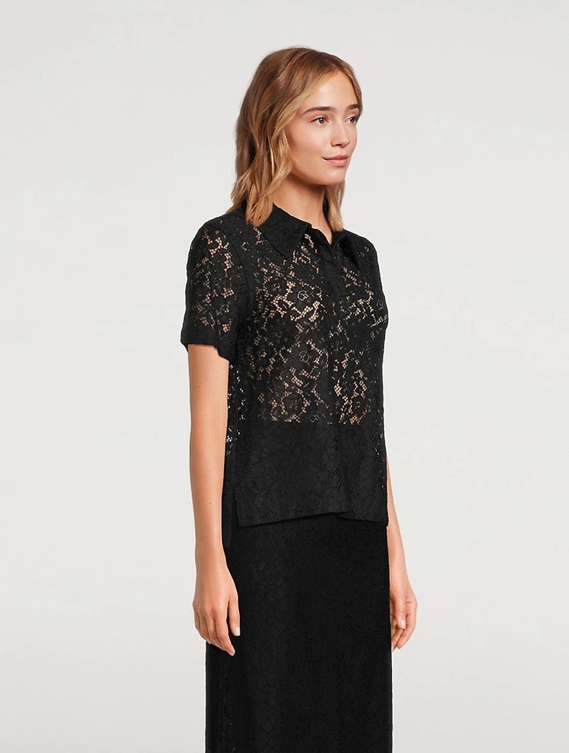 Kennedy Lace Polo Shirt