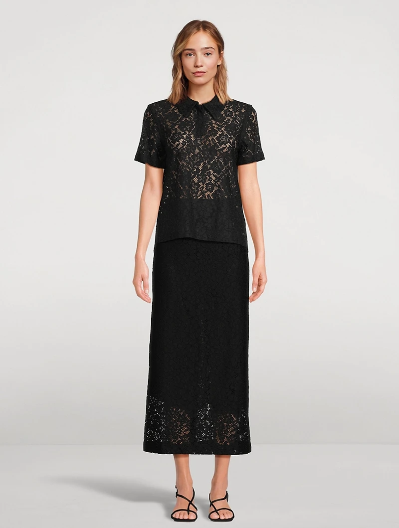 Kennedy Lace Polo Shirt