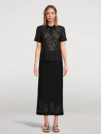 Kennedy Lace Polo Shirt