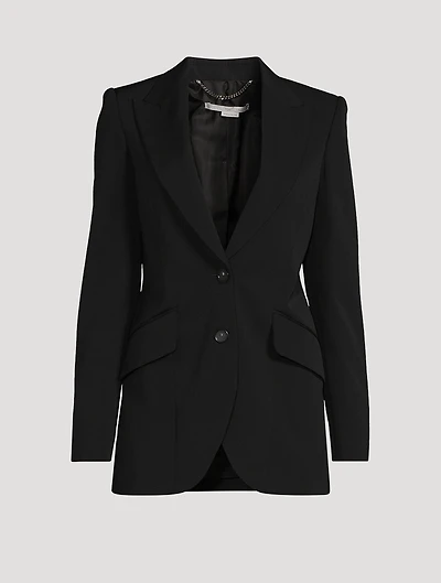 Iconic Stretch Wool Blazer