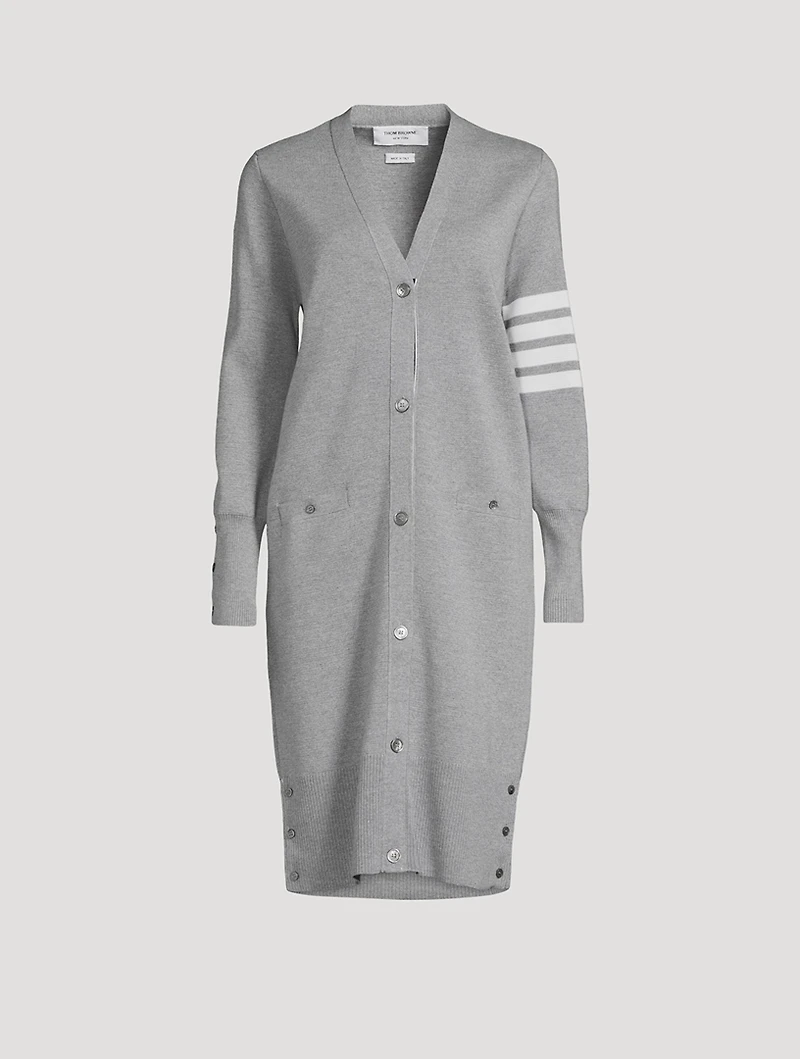 Longline Wool Cardigan