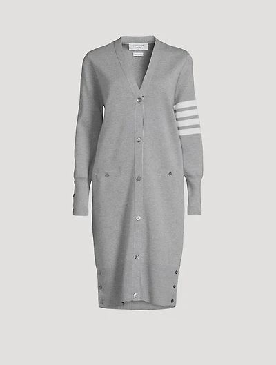 Longline Wool Cardigan