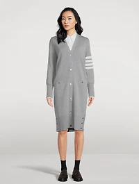 Longline Wool Cardigan