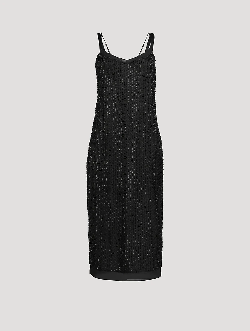 Beaded Slip Dress