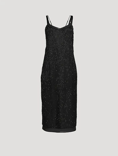 Beaded Slip Dress