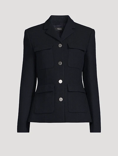 Tweed Military Jacket