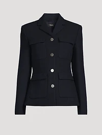 Tweed Military Jacket