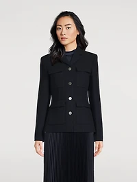Tweed Military Jacket