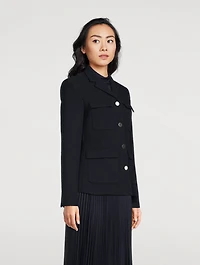 Tweed Military Jacket