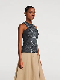 Trompe L'oeil Tank Top