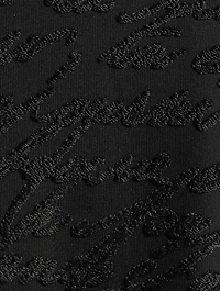 Love Letter Jacquard Knit Mini Dress