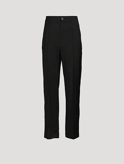 Relaxed Wool Trousers
