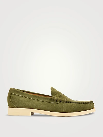 Larson Easy Weejuns Oiled Suede Loafers