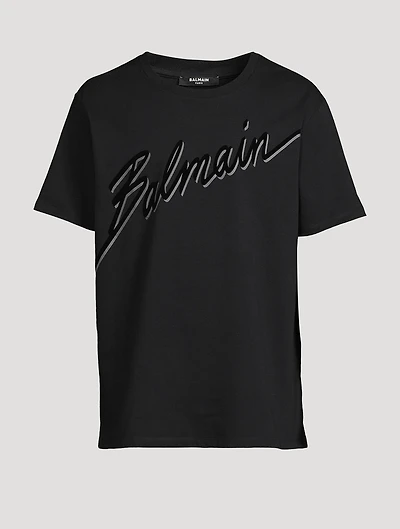 Flocked Logo T-Shirt
