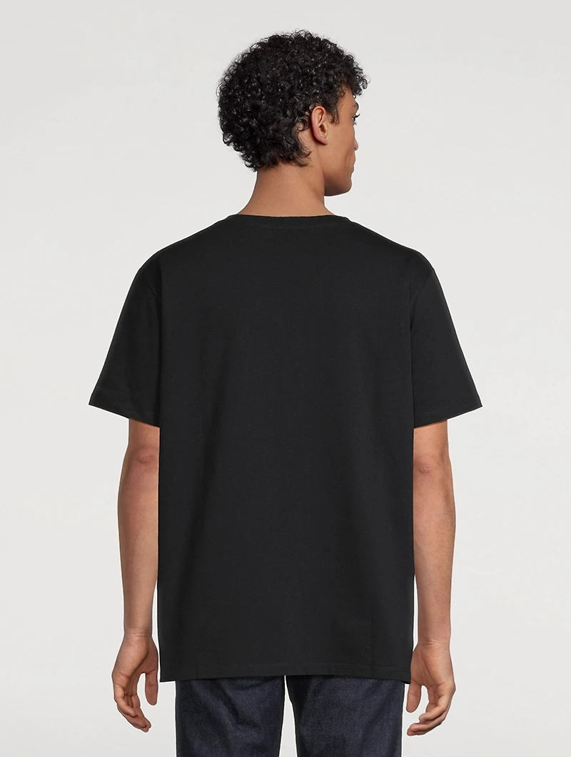 Flocked Logo T-Shirt