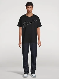 Flocked Logo T-Shirt