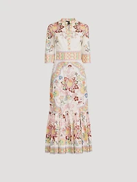 Printed Shirt Dress