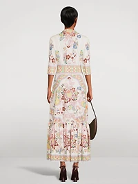 Printed Shirt Dress