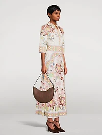 Printed Shirt Dress