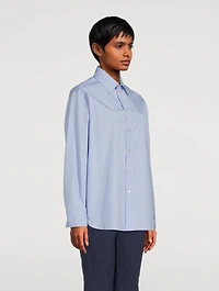Mixed-Media Shirt