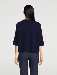 Mixed-Media Sweater
