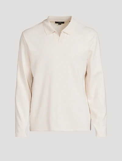 Milano Long-Sleeve Polo Shirt