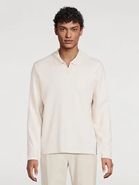Milano Long-Sleeve Polo Shirt