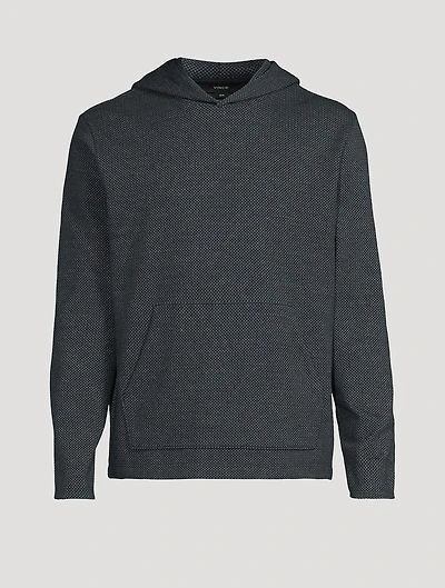 Cross-Hatch Birdseye Hoodie
