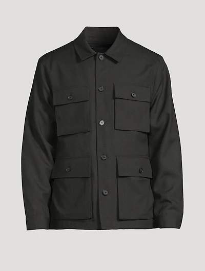 Tropical Wool Field Jacket