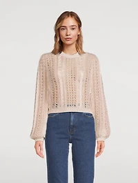 Mixed-Stitch Sweater