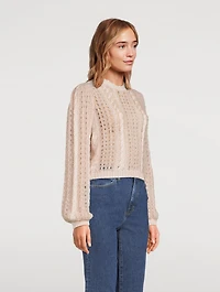 Mixed-Stitch Sweater