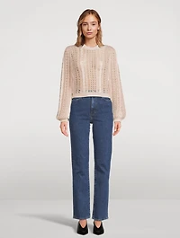 Mixed-Stitch Sweater