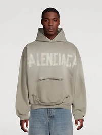 New Tape Type Fleece Hoodie