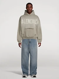 New Tape Type Fleece Hoodie