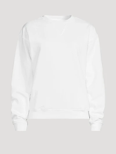 FRAME x Ritz Paris Embroidered Sweatshirt