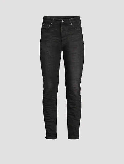 Chitch Studded Slim-Fit Jeans